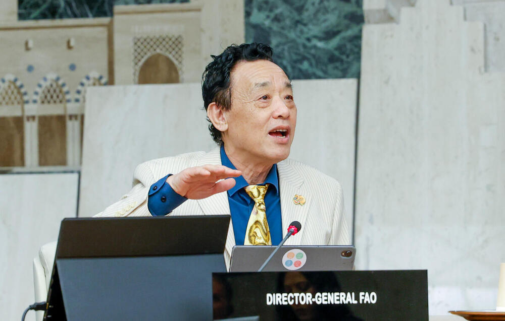 This gallery of the FAO Digital Media Hub features recent content highlighting the Food and Agriculture Organization of the United Nations Director-General's and Senior leadership's visits, meetings, and events.

The content spans key themes such as food and agriculture, nutrition, sustainability, food security, food loss and waste, soils, water scarcity, fisheries, forestry, the Codex Alimentarius...